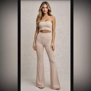 House of CB  'Madera' Striped Bandage Pants Small US4-6 $119